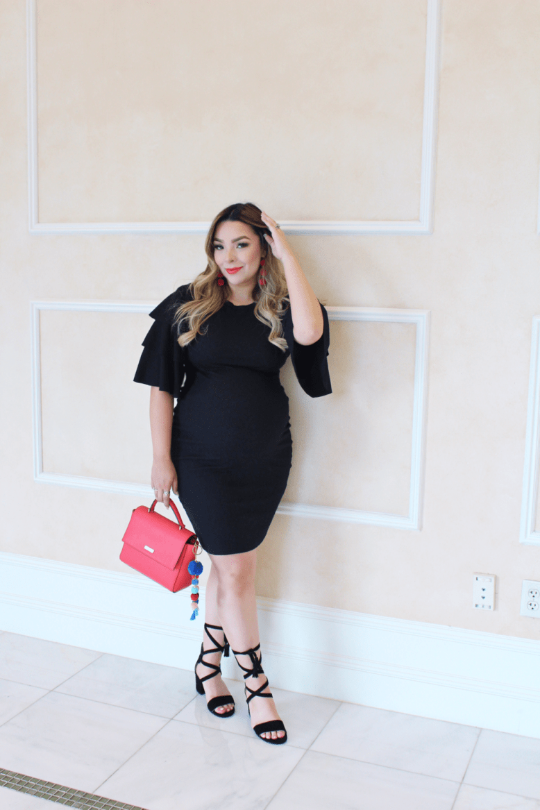   dress ,  earrings ,  heels ,  lipstick ,  key fob  